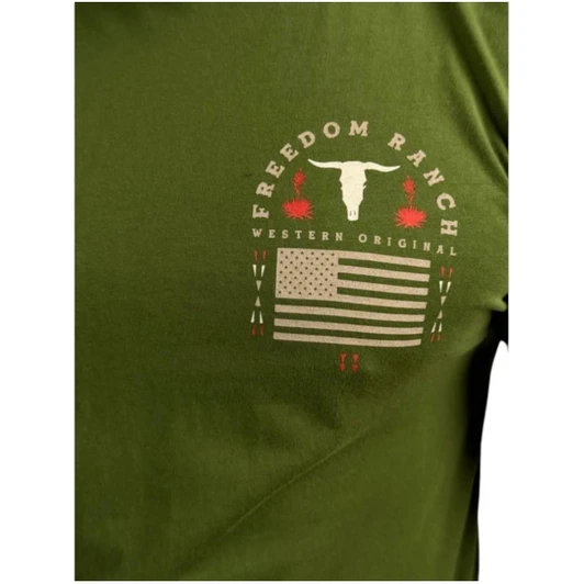 Freedom ranch men t-shirt