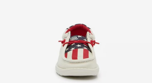 Hey Dude Boys Wally Americana Shoes