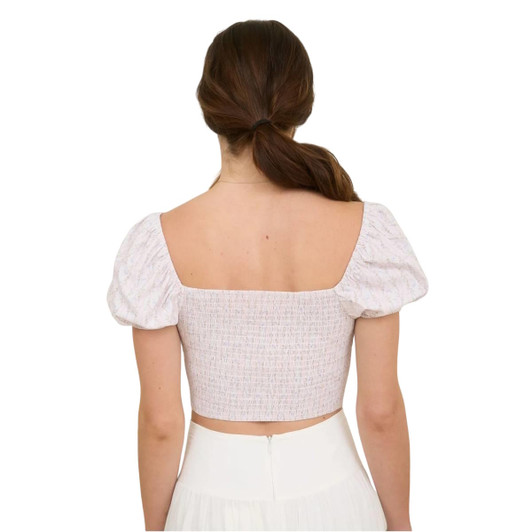 Blu pepper crop tops