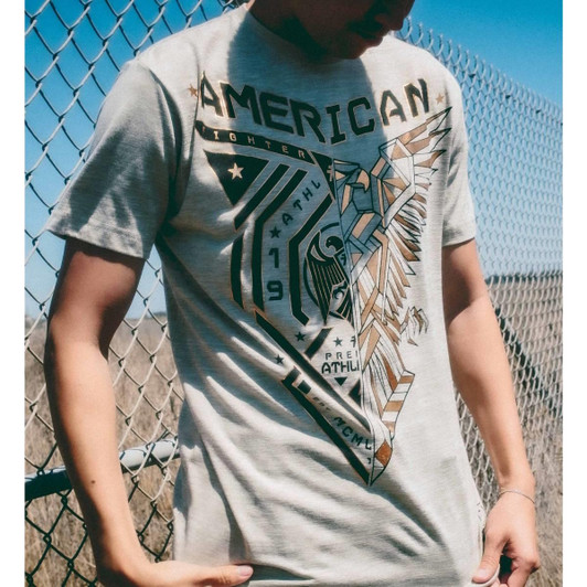 American fighter man t-shirt