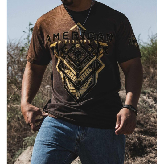 American fighter man t-shirt