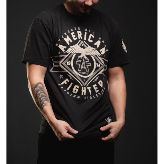American fighter man t-shirt