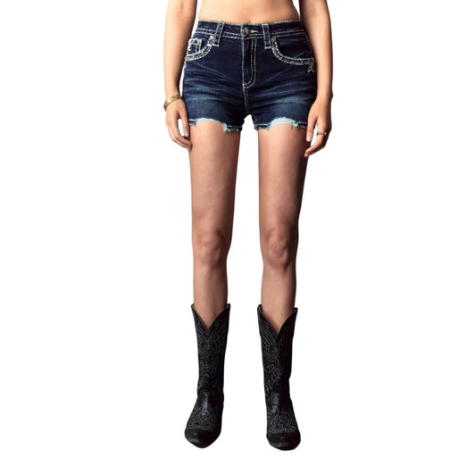 Answer me denim short