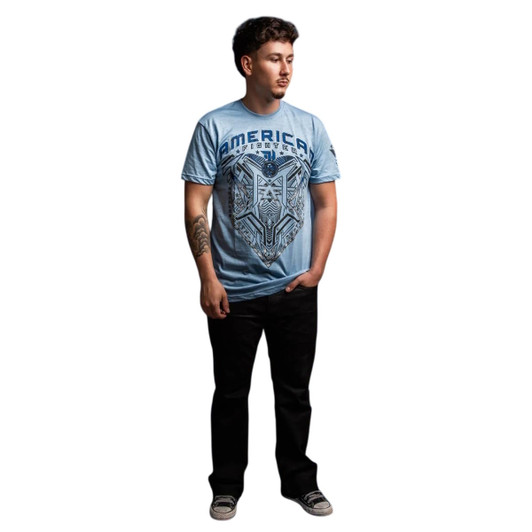 American fighter men t-shirt