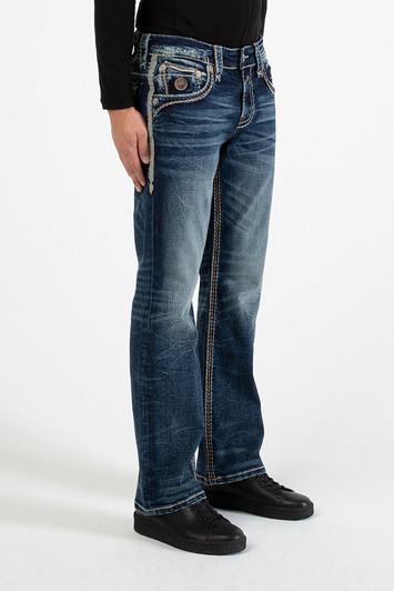 Rock Revival Men's Albus Straight Denim 