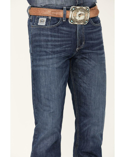 Cinch Men's Loose Fit Black Label 2.0 Medium Stone Loose ...