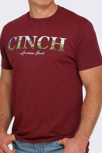 Cinch Brand Burgundy Logo Thermal, CINCH
