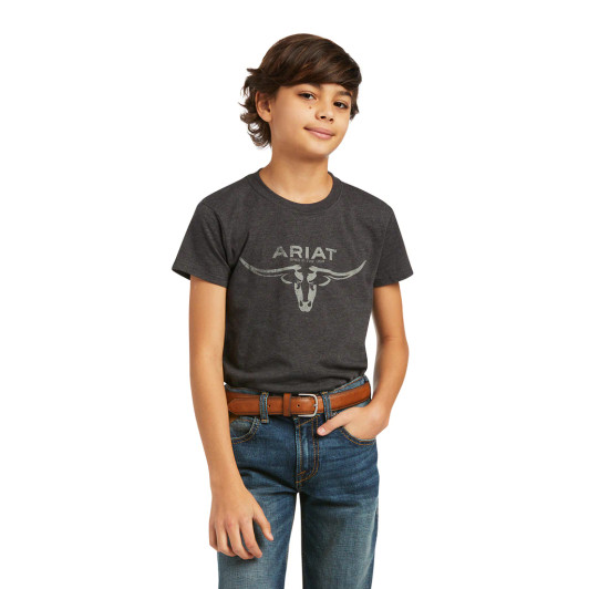 Ariat Boy's Viva Mexico Crew Neck Short 