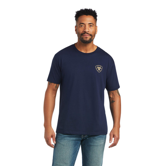 Ariat Men's Monument Sunset Crew Neck Short Sleeve T-Shirt Tee - 10040877