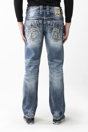 Rock Revival Men's Albus Straight Denim 