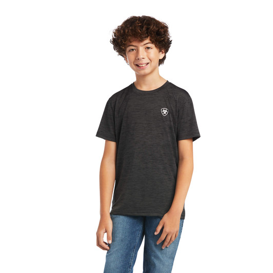 Ariat Boy's Charger Patriotic Short Sleeve T-Shirt Tee - 10040635