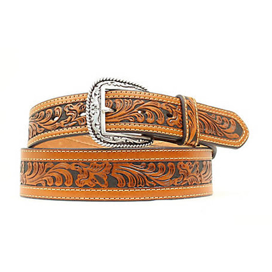 Ariat Men's Embossed Inlay Belt - A1015008