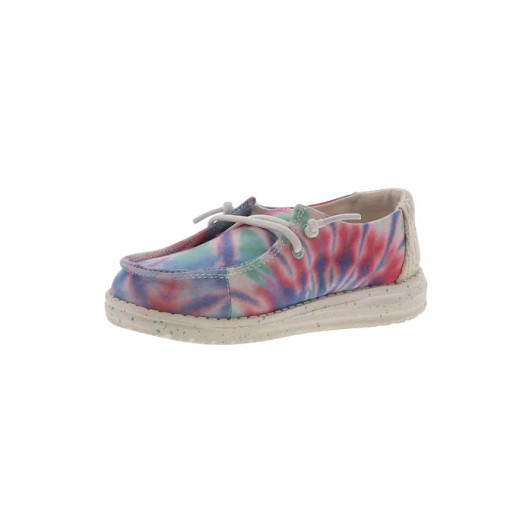 Hey Dude Youth Wendy Youth Tie Dye Shoes - 130129864