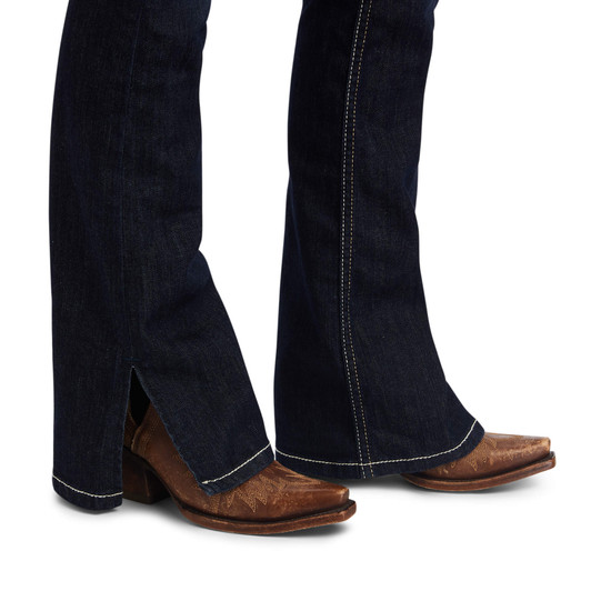 Ariat Women's R.E.A.L Perfect Rise Arrow Boot Cut Straight Denim Jeans - 10041063-R