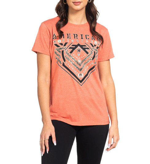 American Fighter Women's Parkside Short Sleeve T-Shirt Tee - FW13844