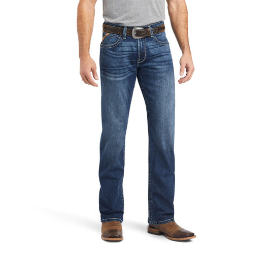RANK 45® Men's Scoreline 4-Way Performance Stretch Slim Fit Bootcut Jeans