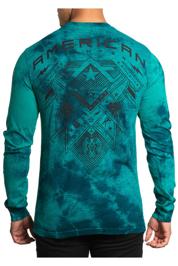 American Fighter Men's Creekside Long Sleeve Panel T-Shirt Tee - FM14090