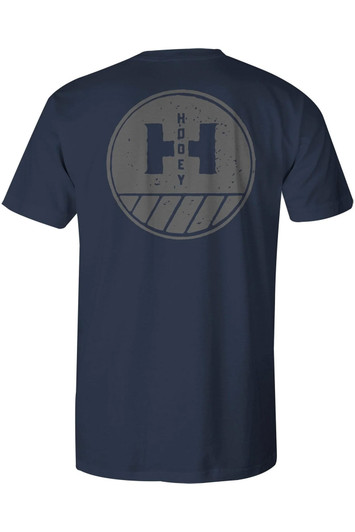 Hooey Men's Windrow Short Sleeve T-Shirt Tee - HT1550NV