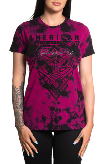 American Fighter Women's Randall Short Sleeve T-Shirt Tee - FW14036