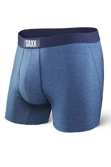 Saxx Underwear Men's Ultra Indigo Boxer Brief - SXBB30F-IND