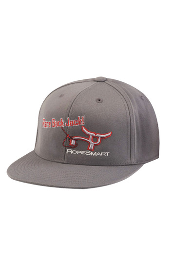 Rope Smart Rare Back Jack Flexfit Hat Patch Cap Hats - 204RBJ