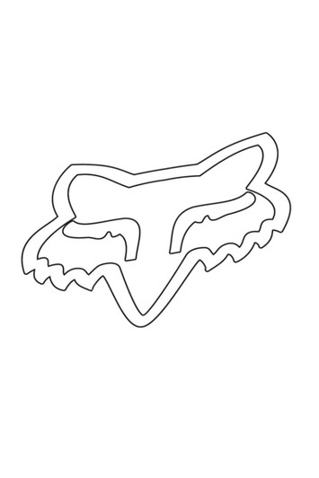 fox racing stencil