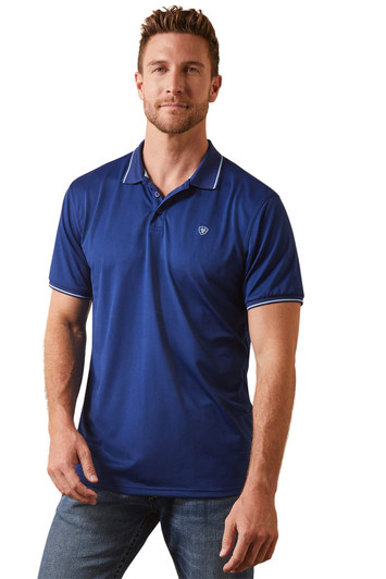Ariat Men's Tek Polo Short Sleeve T-Shirt Tee - 10043506