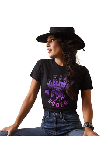Ariat Women's Vintage Rodeo Short Sleeve T-Shirt Tee - 10044614