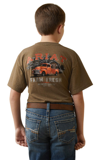 Ariat Youth Farm Truck Short Sleeve T-Shirt Tee - 10044751