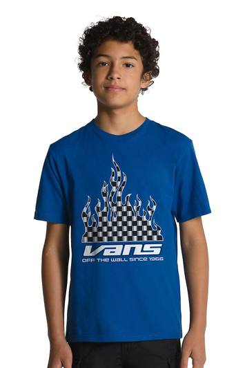 Vans Youth Reflective Checkerboard Short Sleeve T-Shirt Tee - VN0007ZN7WM1