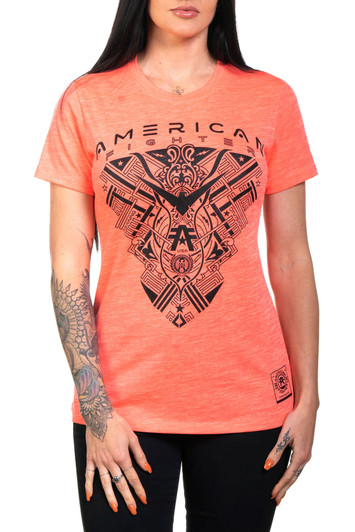 American Fighter Women's Abilene Short Sleeve T-Shirt Tee - FW14505