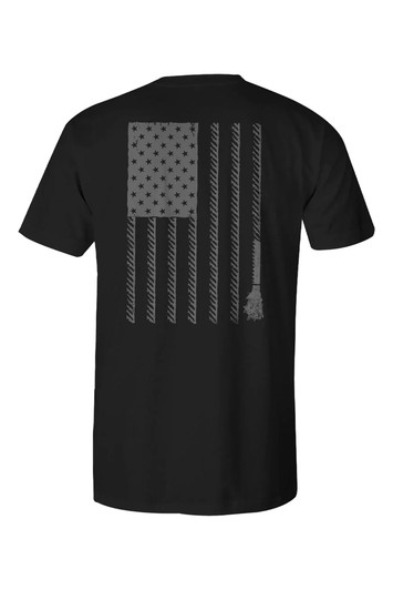 Hooey Men's Liberty Roper Short Sleeve T-Shirt Tee - HT1680BK