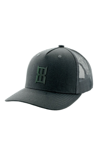 Bex Men's Albany Black with Logo Snapback Cap