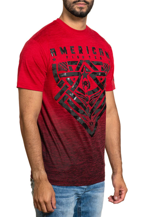 American fighter men t shirt