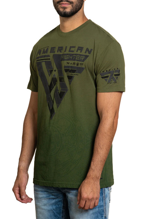 American fighter men t shirts