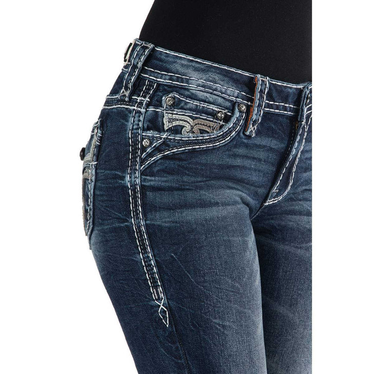 Rock revival woman jean