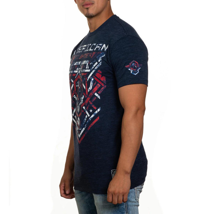 American fighter men t shirts