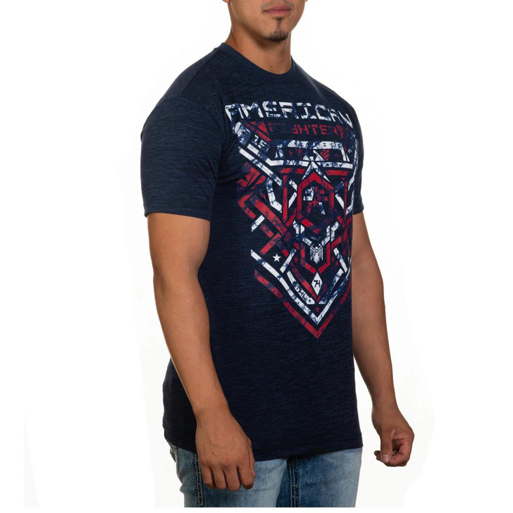 American fighter men t shirt