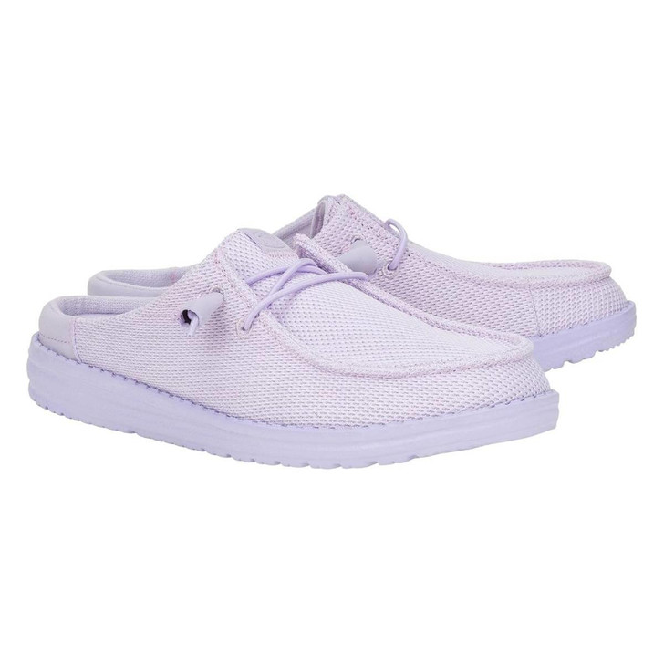 Hey Dude Women's Wendy Slip Mono Lilac Shoes