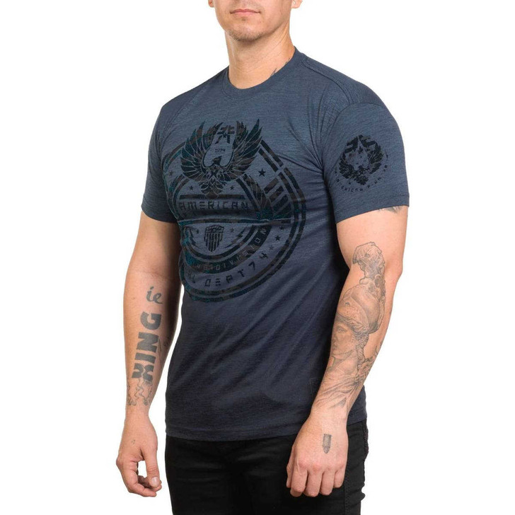 American fighter men t shirt