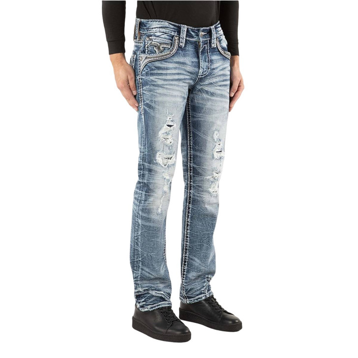 Rock revival men jean