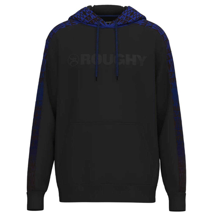 Hooey Men's Canyon Black & Blue Hoodie