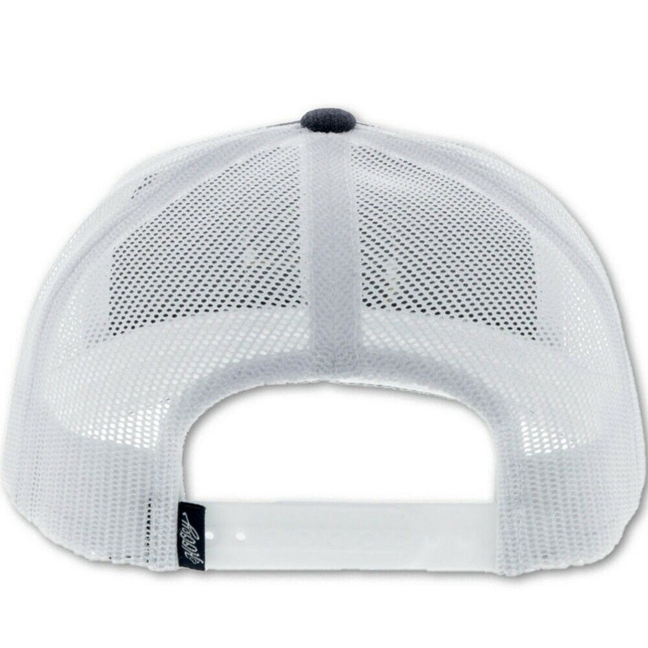 Hooey Zenith Grey and White Mesh Back Snapback Patch Cap Hats - 2024T-GYWH