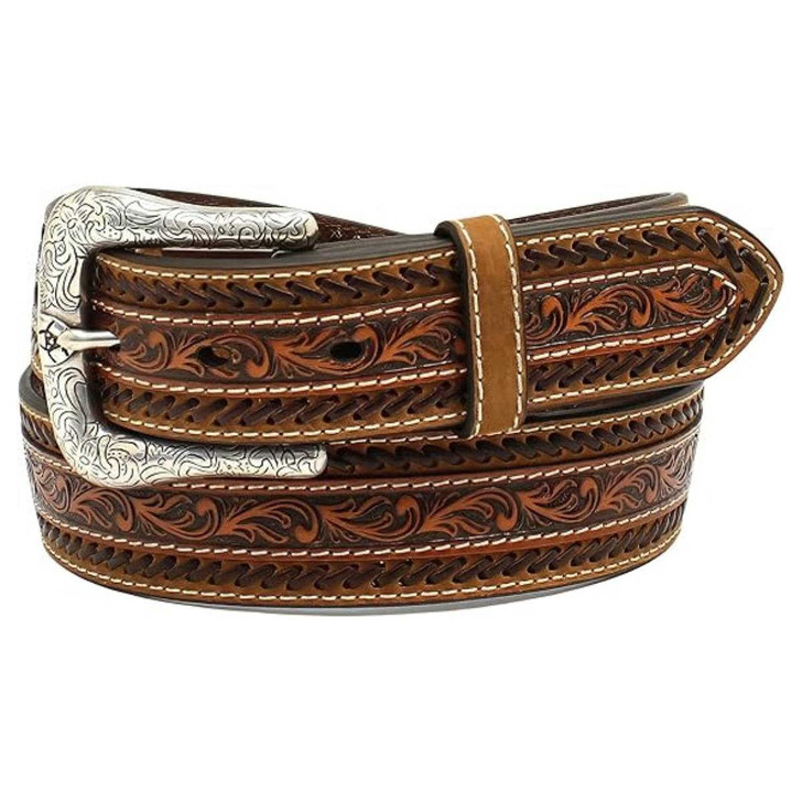 Ariat Men's Buck Stitch Tan Belt