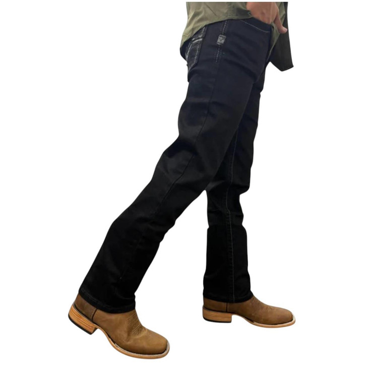 Western blue boys denim jean