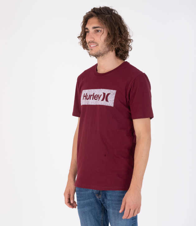 Hurley Men's Evd Wsh Oao Boxed Tex Short Sleeve T-Shirt Tee - Db3925