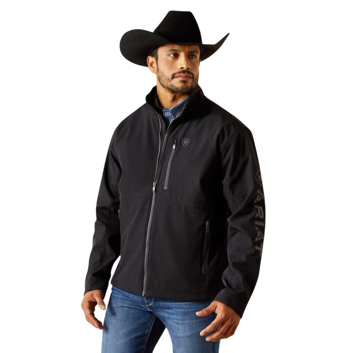 Ariat Men's Logo Softshell Phantom Jacket