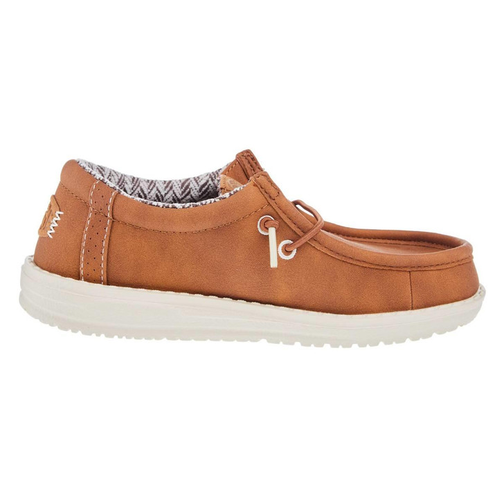 Hey Dude Girls Wally Classic Tan Shoes