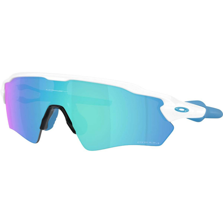 Oakley Men's Radar EV S Path Polished White & Prizm Sapphire Sunglasses