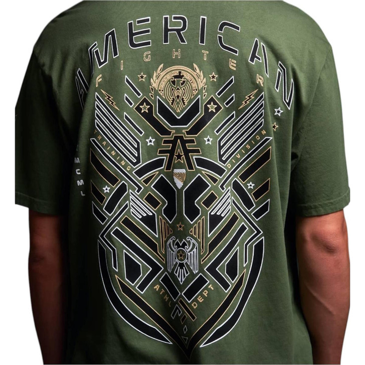 American fighter man t-shirt